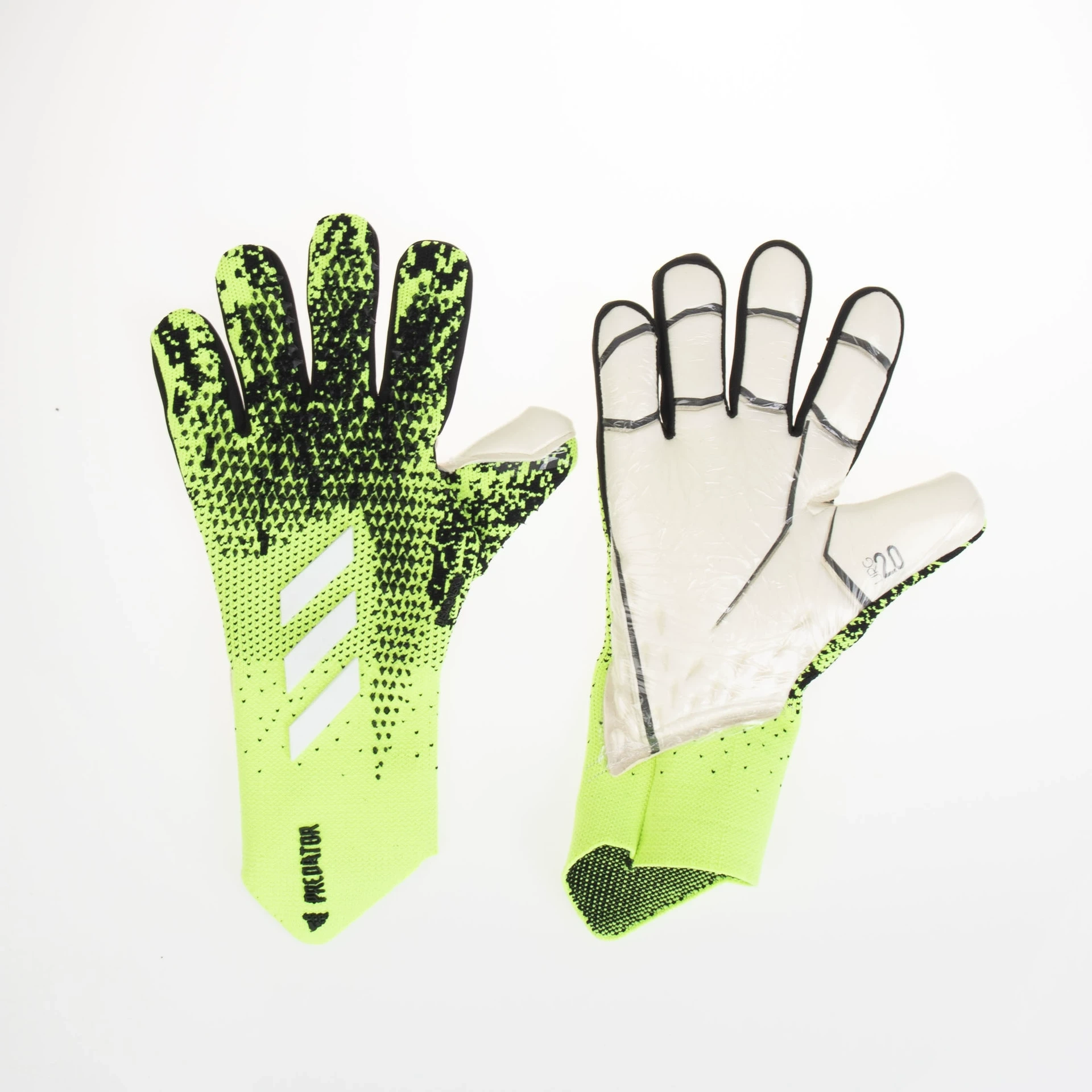 Football goalkeeper gloves, latex anti slip and wear-resistant training gloves, adult and child finger protection gloves, goalkeeper gloves