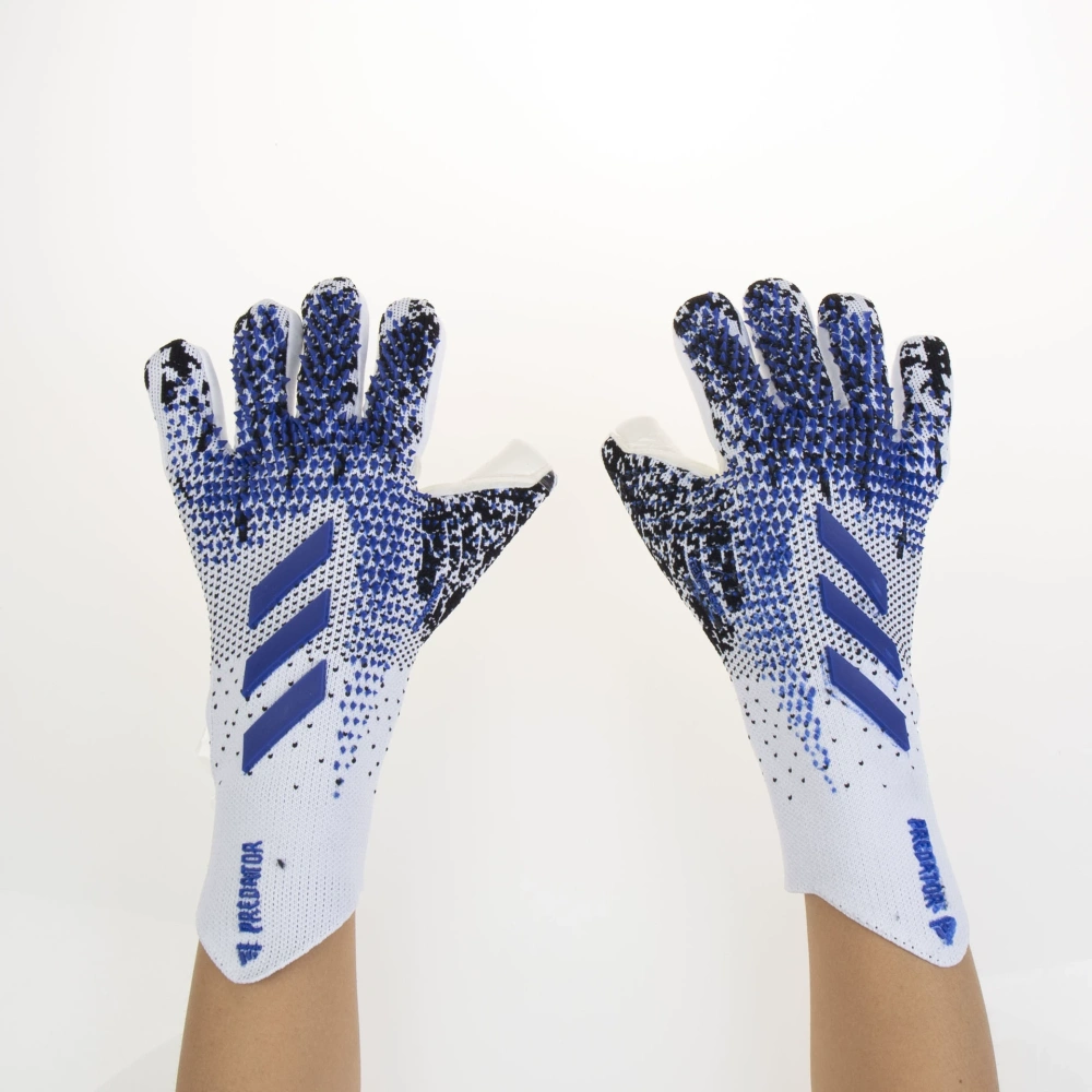 Football goalkeeper gloves, latex anti slip and wear-resistant training gloves, adult and child finger protection gloves, goalkeeper gloves