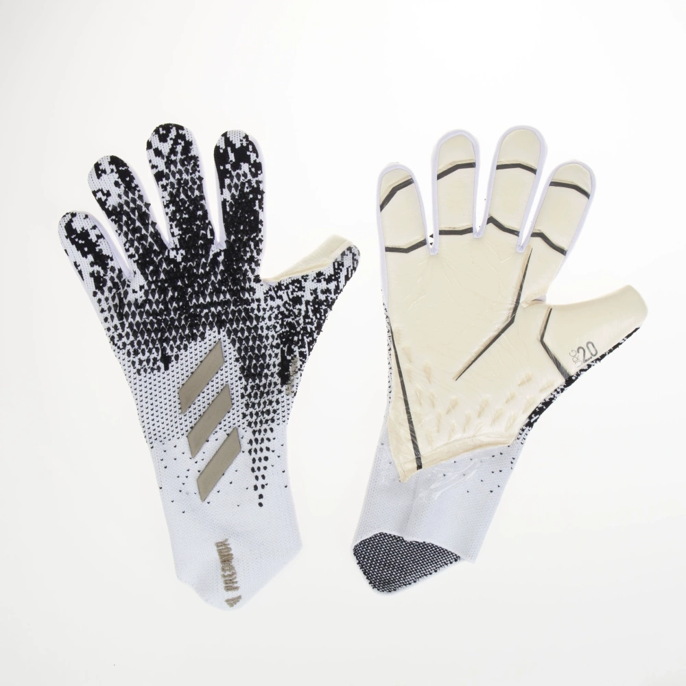 Football goalkeeper gloves, latex anti slip and wear-resistant training gloves, adult and child finger protection gloves, goalkeeper gloves
