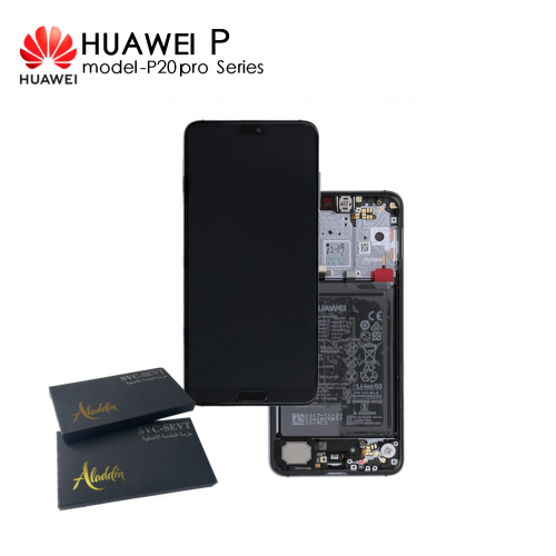 Huawei P20 Pro (CLT-L09, CLT-L29) Paquete de servicio original LCD