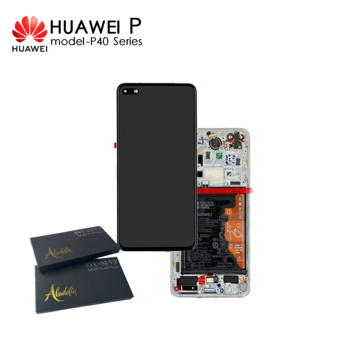Huawei P40 (ANA-NX9 ANA-LX4) Paquete de servicio original LCD