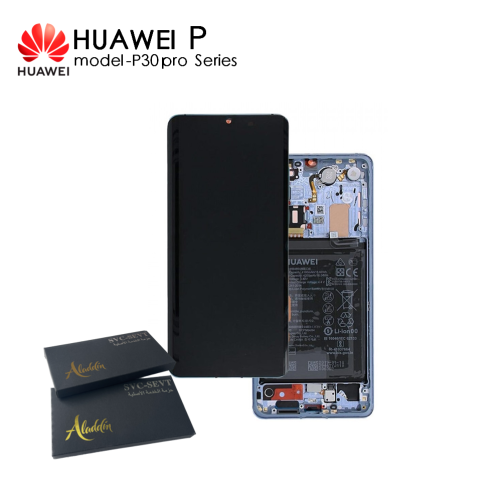Huawei P30 Pro (VOG-L09 VOG-L29) Paquete de servicio original LCD