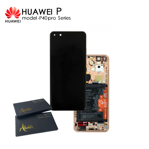 Huawei P40 pro (ELS-NX9 ELS-N09)Paquete de servicio original LCD