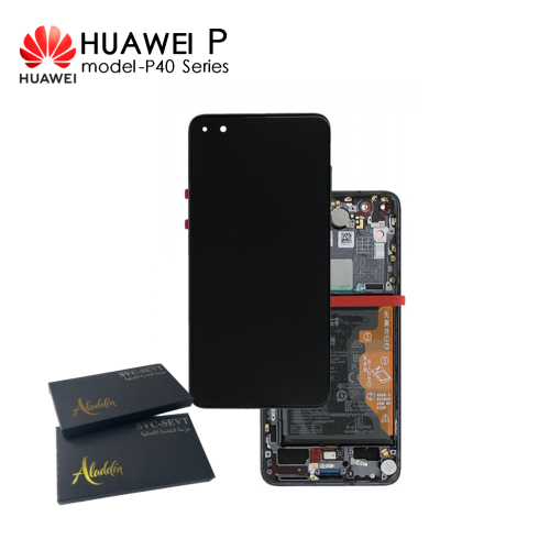 Huawei P40 (ANA-NX9 ANA-LX4) Paquete de servicio original LCD