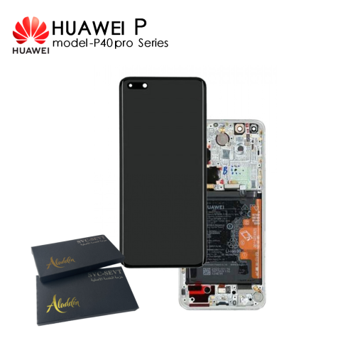 Huawei P40 pro (ELS-NX9 ELS-N09)Paquete de servicio original LCD