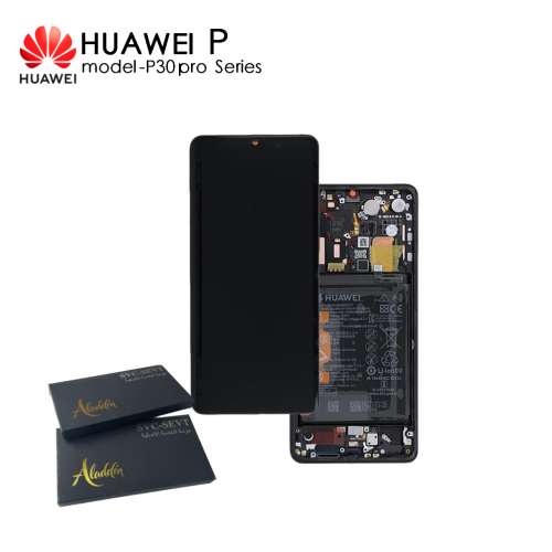 Huawei P30 Pro (VOG-L09 VOG-L29) Paquete de servicio original LCD