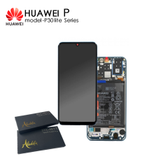 Huawei P30 Lite (MAR-LX1A MAR-L21A) Paquete de servicio original LCD