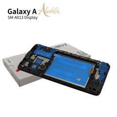 Samsung Galaxy A013 Original Service Pack ЖК-дисплей для Samsung Galaxy A01 Core Детали мобильного телефона в сборе с рамкой