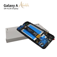 Samsung Galaxy A136 Original Service Pack LCD für Samsung Galaxy A13 5G Handy Teile Montage mit Rahmen