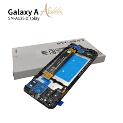 Samsung Galaxy A135 Original Service Pack LCD für Samsung Galaxy A13 4G Handy Teile Montage mit Rahmen