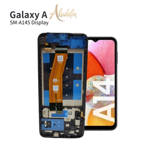 Samsung Galaxy A145P Original Service Pack LCD pour Samsung Galaxy A14 4G de téléphone portable assemblage avec cadre
