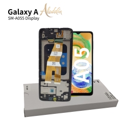 Samsung Galaxy A055 Original Service Pack ЖК-дисплей для Samsung Galaxy A05 Детали мобильного телефона в сборе с рамкой