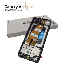 Samsung Galaxy A055 Original Service Pack ЖК-дисплей для Samsung Galaxy A05 Детали мобильного телефона в сборе с рамкой