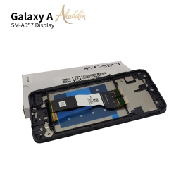 Samsung Galaxy A057 Original Service Pack ЖК-дисплей для Samsung Galaxy A05s Детали мобильного телефона в сборе с рамкой