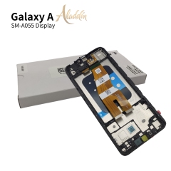 Samsung Galaxy A055 Original Service Pack ЖК-дисплей для Samsung Galaxy A05 Детали мобильного телефона в сборе с рамкой
