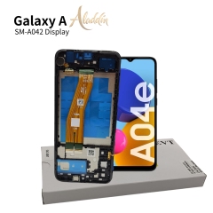 Samsung Galaxy A042 Original Service Pack ЖК-дисплей для Samsung Galaxy A04e Детали мобильного телефона в сборе с рамкой