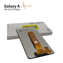 Оригинальный ЖК-дисплей Samsung Galaxy A125 Service Pack для основных частей мобильного телефона Samsung Galaxy A12