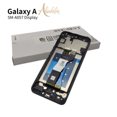 Samsung Galaxy A057 Original Service Pack ЖК-дисплей для Samsung Galaxy A05s Детали мобильного телефона в сборе с рамкой