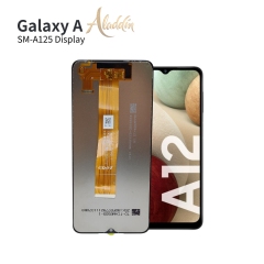 Оригинальный ЖК-дисплей Samsung Galaxy A125 Service Pack для основных частей мобильного телефона Samsung Galaxy A12
