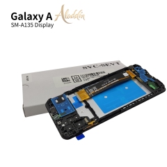 Samsung Galaxy A135 Original Service Pack LCD für Samsung Galaxy A13 4G Handy Teile Montage mit Rahmen