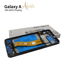 Samsung Galaxy A042 Original Service Pack ЖК-дисплей для Samsung Galaxy A04e Детали мобильного телефона в сборе с рамкой