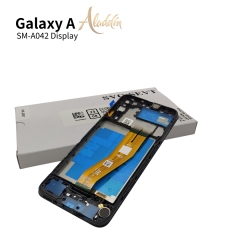 Samsung Galaxy A042 Original Service Pack ЖК-дисплей для Samsung Galaxy A04e Детали мобильного телефона в сборе с рамкой