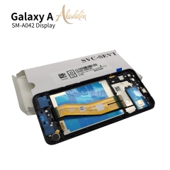 Samsung Galaxy A042 Original Service Pack ЖК-дисплей для Samsung Galaxy A04e Детали мобильного телефона в сборе с рамкой
