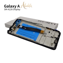 Samsung Galaxy A226 Original Service Pack ЖК-дисплей для Samsung Galaxy A22 5G Детали мобильного телефона в сборе с рамкой