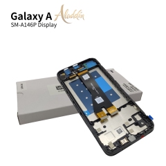Samsung Galaxy A146P Original Service Pack ЖК-дисплей для Samsung Galaxy A14 5G Детали мобильного телефона в сборе с рамкой
