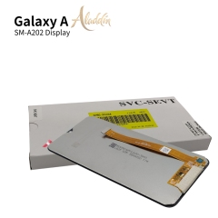 Оригинальный ЖК-дисплей Samsung Galaxy A202 Service Pack для основных частей мобильного телефона Samsung Galaxy A20e
