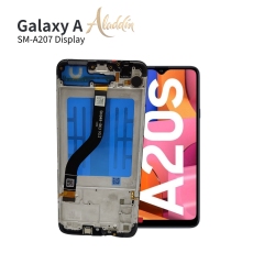 Samsung Galaxy A207 Original Service Pack ЖК-дисплей для Samsung Galaxy A20s Детали мобильного телефона в сборе с рамкой