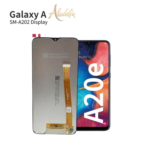 Оригинальный ЖК-дисплей Samsung Galaxy A202 Service Pack для основных частей мобильного телефона Samsung Galaxy A20e