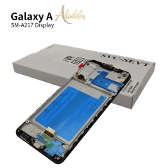 Samsung Galaxy A217 Original Service Pack ЖК-дисплей для Samsung Galaxy A21s Детали мобильного телефона в сборе с рамкой