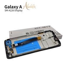Samsung Galaxy A226 Original Service Pack ЖК-дисплей для Samsung Galaxy A22 5G Детали мобильного телефона в сборе с рамкой