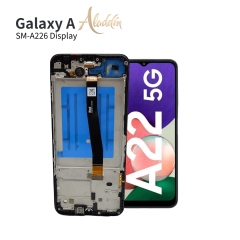 Samsung Galaxy A226 Original Service Pack ЖК-дисплей для Samsung Galaxy A22 5G Детали мобильного телефона в сборе с рамкой