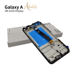 Samsung Galaxy A226 Original Service Pack ЖК-дисплей для Samsung Galaxy A22 5G Детали мобильного телефона в сборе с рамкой