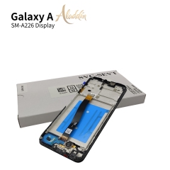Samsung Galaxy A226 Original Service Pack ЖК-дисплей для Samsung Galaxy A22 5G Детали мобильного телефона в сборе с рамкой