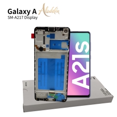Samsung Galaxy A217 Original Service Pack ЖК-дисплей для Samsung Galaxy A21s Детали мобильного телефона в сборе с рамкой