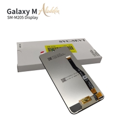Оригинальный ЖК-дисплей Samsung Galaxy M205 Service Pack для основных частей мобильного телефона Samsung Galaxy M20