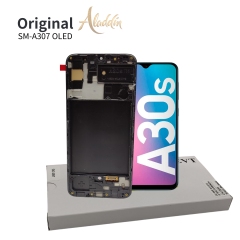 Samsung Galaxy A307 OLED Quality Standard Service Pack ЖК-дисплей для мобильных телефонов Samsung Galaxy A30s ЖК-дисплей с рамой в сборе