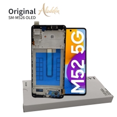 Samsung Galaxy M526 OLED Quality Standard Service Pack ЖК-дисплей для мобильных телефонов Samsung Galaxy M52 5G ЖК-дисплей с рамой в сборе