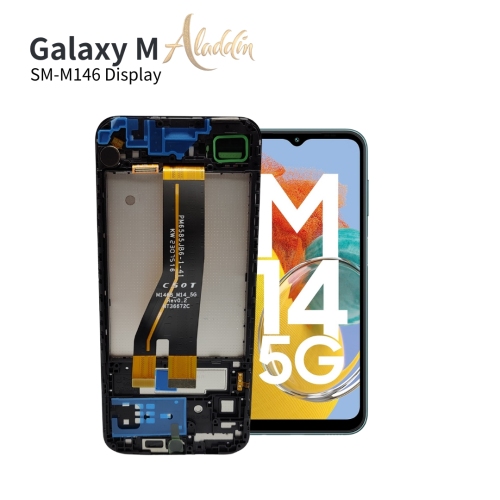 Samsung Galaxy M146 Original Service Pack ЖК-дисплей для Samsung Galaxy M14 5G Детали мобильного телефона в сборе с рамкой
