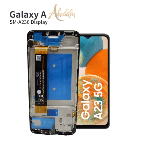 Samsung Galaxy A236 Original Service Pack LCD pour Samsung Galaxy A23 5G de téléphone portable assemblage avec cadre