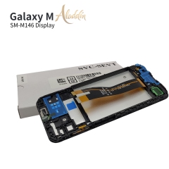 Samsung Galaxy M146 Original Service Pack ЖК-дисплей для Samsung Galaxy M14 5G Детали мобильного телефона в сборе с рамкой