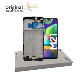 Samsung Galaxy M215 OLED Quality Standard Service Pack ЖК-дисплей для мобильных телефонов Samsung Galaxy M21 ЖК-дисплей с рамой в сборе