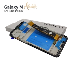 Samsung Galaxy M236 Original Service Pack ЖК-дисплей для Samsung Galaxy M23 5G Детали мобильного телефона в сборе с рамкой