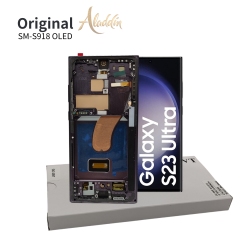 Samsung Galaxy S918 OLED Quality Standard Service Pack ЖК-дисплей для мобильных телефонов Samsung Galaxy S23 Ultra ЖК-дисплей с рамой в сборе