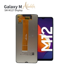 Оригинальный ЖК-дисплей Samsung Galaxy M127 Service Pack для основных частей мобильного телефона Samsung Galaxy M12