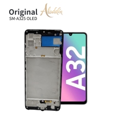 Samsung Galaxy A325 OLED Quality Standard Service Pack ЖК-дисплей для мобильных телефонов Samsung Galaxy A32 4G ЖК-дисплей с рамой в сборе