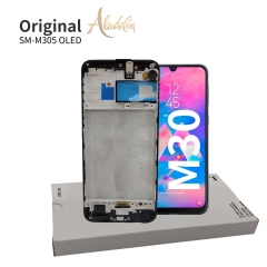 Samsung Galaxy M305 OLED Quality Standard Service Pack ЖК-дисплей для мобильных телефонов Samsung Galaxy M30 ЖК-дисплей с рамой в сборе